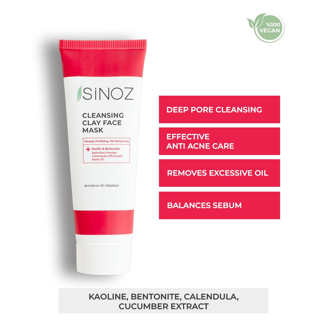 face clay mask sinoz