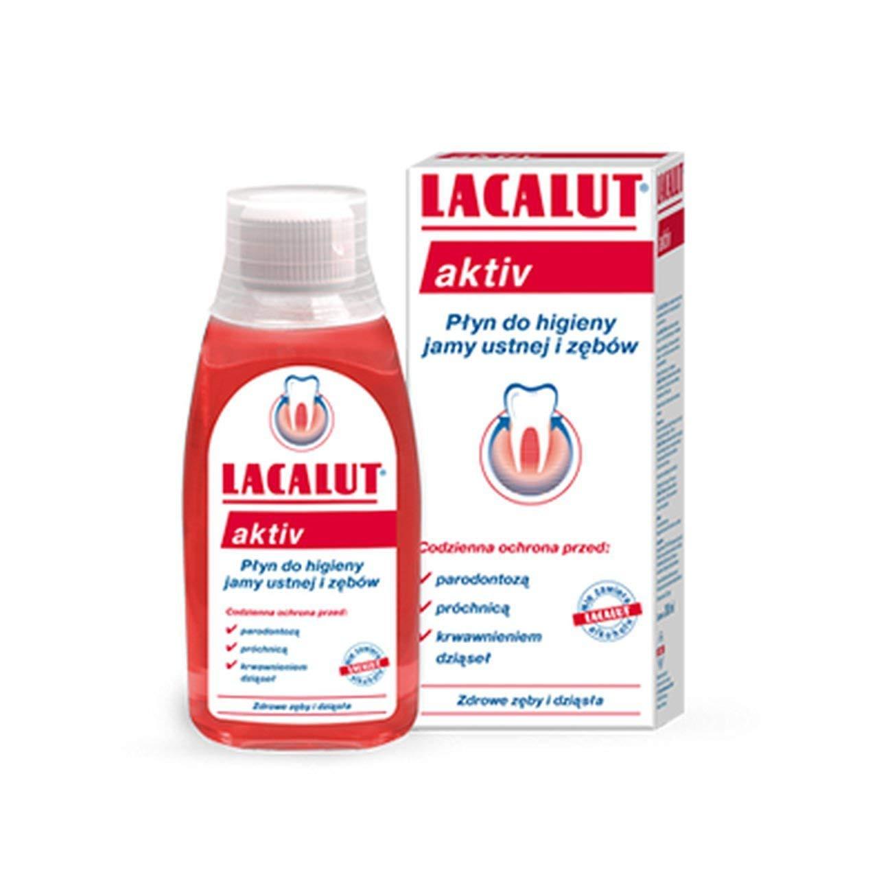 waterbestendig chef strottenhoofd LACALUT® active mouthwash solution - Uniminds