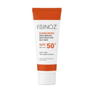 Sinoz Sunscreen with Broad Spectrum for Oily Skin SPF 50+