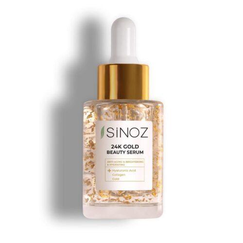 سيروم الذهب 24k الجمالي - سينوز Sinoz 24K Gold Beauty Serum