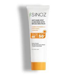 Sinoz Anti-Dark Sunscreen with Broad Spectrum SPF50+