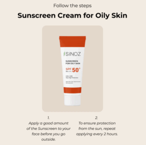 Sunscreen Cream for Oily Skin SPF 50+ 