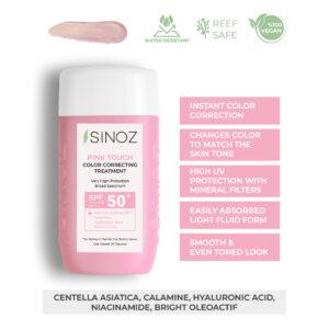 Mineral UV filter - Pink Touch Color Correcting Treatment